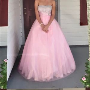 Gorgeous pink ball gown